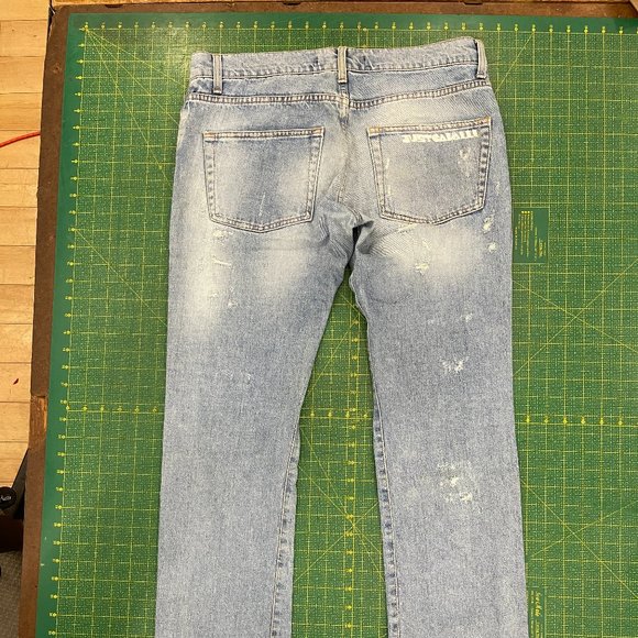 VINTAGE Just Cavalli straight leg distressed jeans Size 32 - Picture 2 of 9